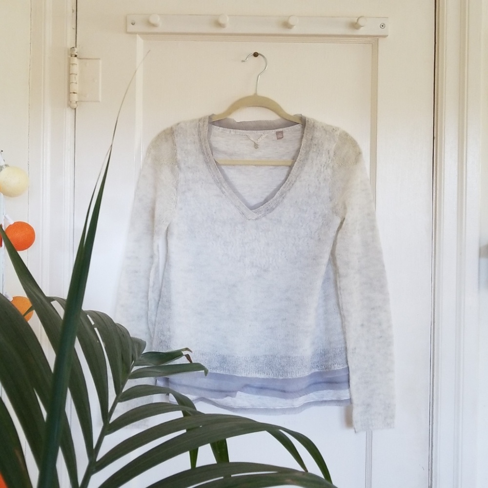 Knitted and Knotted alpaca wool top